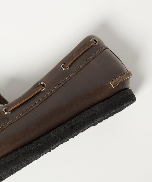 Clarks Originals（クラークスオリジナルズ）の「【国内EXCLUSIVE】＜Clarks Originals＞GODNEY BOAT シューズ（モカシン/デッキシューズ・メンズ・ダークブラウン/ブラック・55/50/70/65/60）」の12枚目の写真