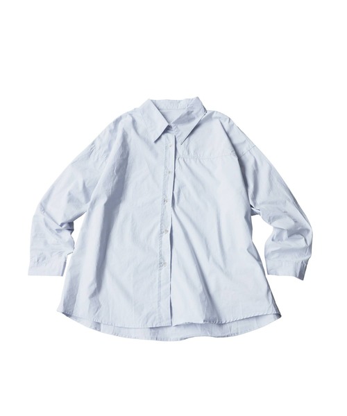 antiqua(アンティカ)の「ワイドシャツ(シャツ/ブラウス・レディース・ホワイト/ブルー/ブラック・ONESIZE)」の18枚目の写真