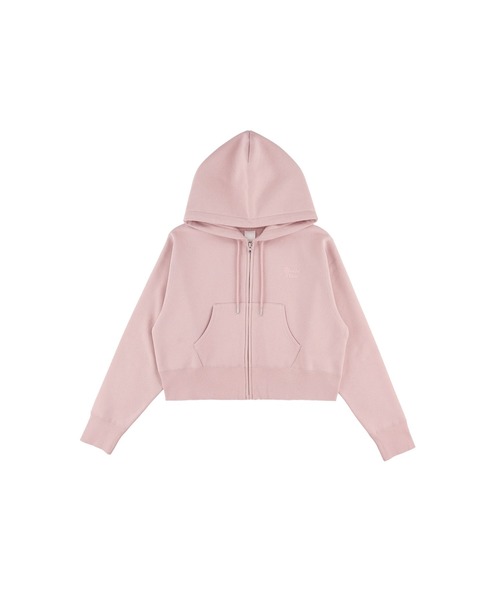 ALEXIA STAM(アリシアスタン)の「Wellness Zip Up Hoodie /ウェルネス ロゴスウェットフーディー(パーカー・レディース・イエロー/ピンク/グレー・FREE)」の4枚目の写真