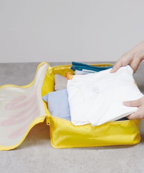 BIRTHDAY BAR(バースデイバー)の「【WEB限定】旅するお弁当 トラベルポーチ2点セット(ポーチ・レディース・ホワイト/イエロー・0)」の12枚目の写真