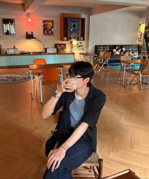 MUSINSA STANDARD（ムシンサスタンダード）の「エッセンシャルタンクトップ [グレー]（Tシャツ/カットソー・メンズ・その他・SMALL/MEDIUM/LARGE/X-LARGE/XX-LARGE/XXX-LARGE）」の7枚目の写真