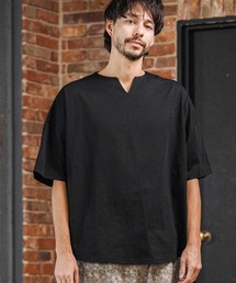 mt10219- COOLMAX Key Neck Short Sleeve Tee キーネックTシャツ(2026GIM-007)