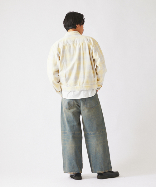 チェック ショート シャツブルゾン（その他アウター）｜JOURNAL