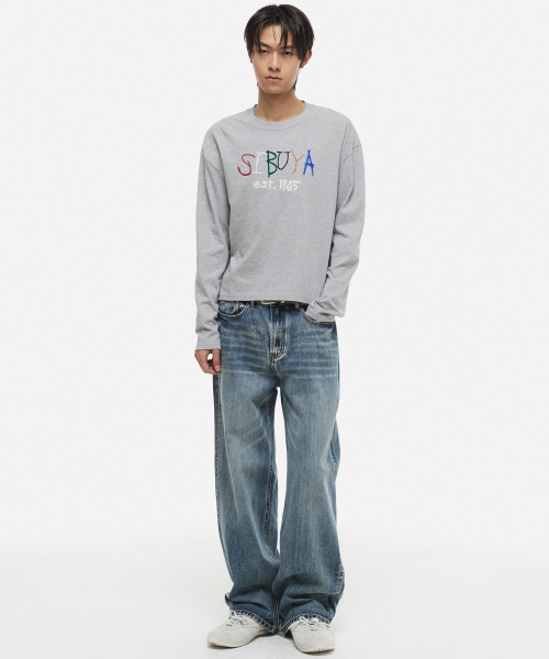DNSR(ディーエヌエスアール)の「リラックスワイドデニムパンツブルー(デニムパンツ・メンズ・その他・SMALL/MEDIUM/LARGE/X-LARGE)」の4枚目の写真