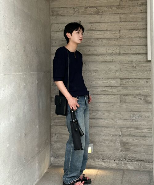 DNSR(ディーエヌエスアール)の「リラックスワイドデニムパンツブルー(デニムパンツ・メンズ・その他・SMALL/MEDIUM/LARGE/X-LARGE)」の10枚目の写真