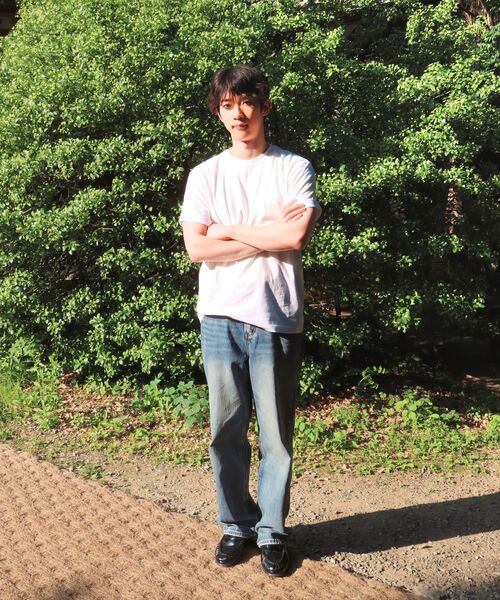 DNSR(ディーエヌエスアール)の「リラックスワイドデニムパンツブルー(デニムパンツ・メンズ・その他・SMALL/MEDIUM/LARGE/X-LARGE)」の11枚目の写真