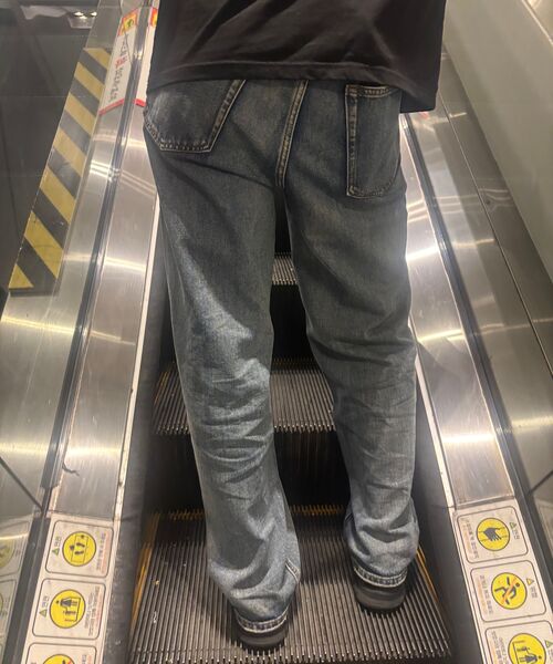 DNSR(ディーエヌエスアール)の「リラックスワイドデニムパンツブルー(デニムパンツ・メンズ・その他・SMALL/MEDIUM/LARGE/X-LARGE)」の13枚目の写真