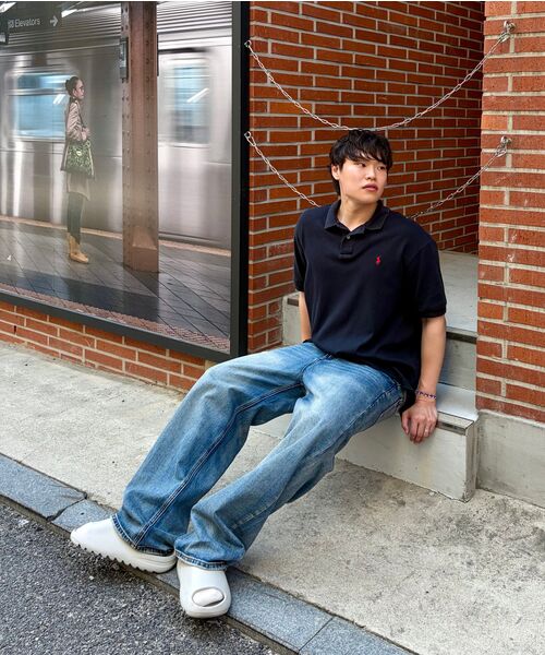 DNSR(ディーエヌエスアール)の「リラックスワイドデニムパンツブルー(デニムパンツ・メンズ・その他・SMALL/MEDIUM/LARGE/X-LARGE)」の14枚目の写真