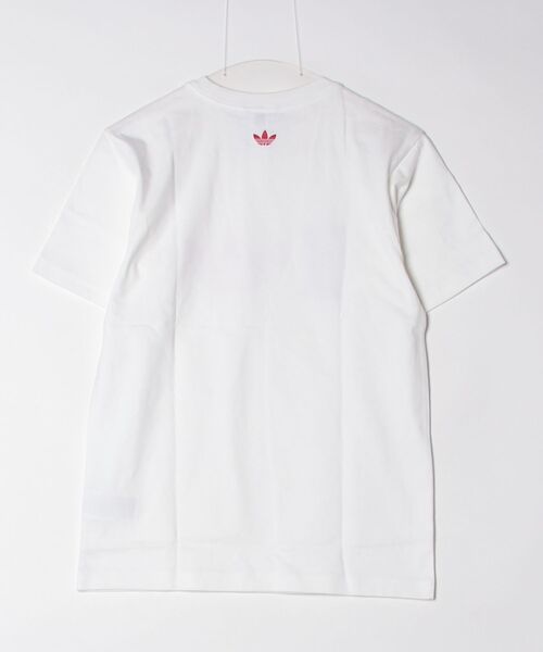 adidas(アディダス)の「アイ トレフォイル半袖Tシャツ / アディダスオリジナルス adidas Originals(Tシャツ/カットソー・メンズ・ブラック/ホワイト・XX-SMALL/SMALL/X-SMALL/LARGE/MEDIUM/X-LARGE/XX-LARGE/3XL)」の3枚目の写真