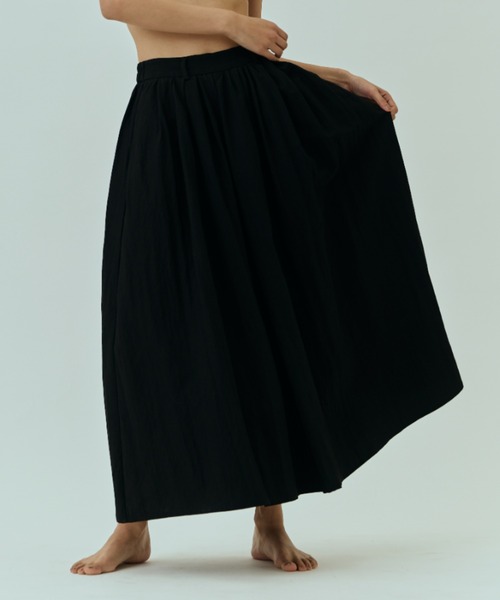 DRWCYS(ドロシーズ)の「カラーボリュームギャザースカート(スカート・レディース・イエロー/ブラック/オフホワイト・FREE)」の11枚目の写真