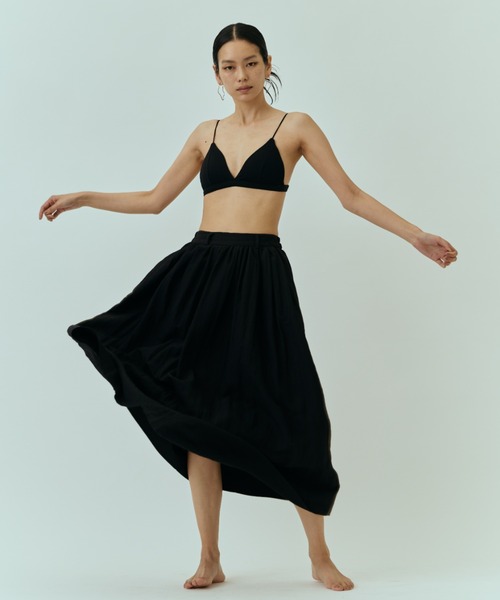 DRWCYS(ドロシーズ)の「カラーボリュームギャザースカート(スカート・レディース・イエロー/ブラック/オフホワイト・FREE)」の15枚目の写真