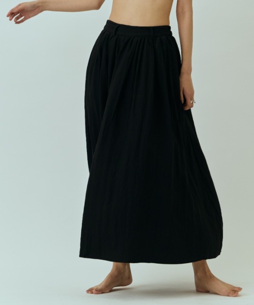 DRWCYS(ドロシーズ)の「カラーボリュームギャザースカート(スカート・レディース・イエロー/ブラック/オフホワイト・FREE)」の12枚目の写真