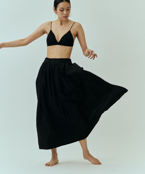 DRWCYS(ドロシーズ)の「カラーボリュームギャザースカート(スカート・レディース・イエロー/ブラック/オフホワイト・FREE)」の14枚目の写真