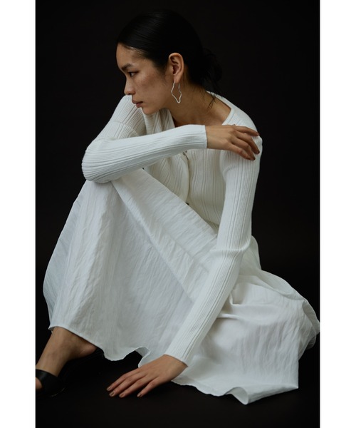 DRWCYS(ドロシーズ)の「カラーボリュームギャザースカート(スカート・レディース・イエロー/ブラック/オフホワイト・FREE)」の9枚目の写真