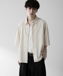 RUUBON�i���[�{���j�́u�yRUUBON�zairy half sleeve box shirt/�G�A���[�n�[�t�X���[�u�{�b�N�X�V���c�i�V���c/�u���E�X�j�v