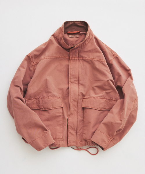 JOURNAL STANDARD relume（ジャーナルスタンダード　レリューム）の「フェード マウンテン スタンドカラー ブルゾン（マウンテンパーカー・メンズ・グレー/サックスブルー/Orange・LARGE/MEDIUM）」の3枚目の写真