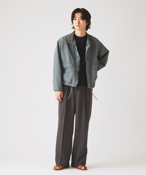 フェード マウンテン スタンドカラー ブルゾン（マウンテンパーカー