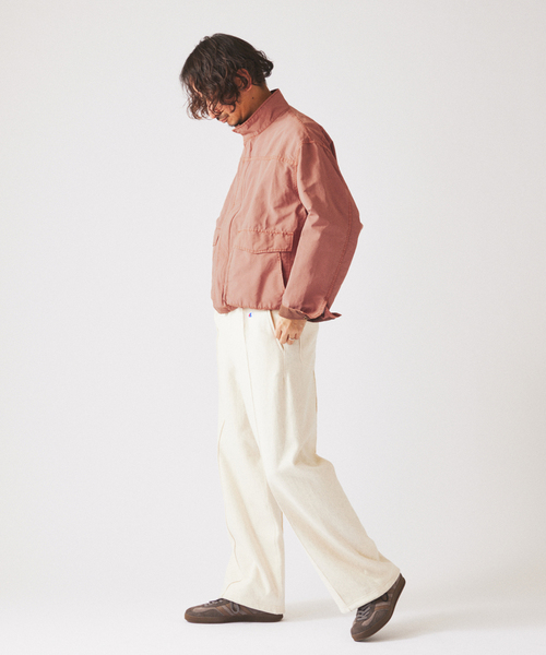 JOURNAL STANDARD relume（ジャーナルスタンダード　レリューム）の「フェード マウンテン スタンドカラー ブルゾン（マウンテンパーカー・メンズ・グレー/サックスブルー/Orange・LARGE/MEDIUM）」の11枚目の写真