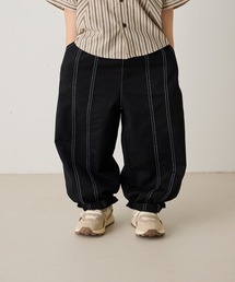 riziere（リジェール）の「センターダブルシーム配色ステッチパンツ（その他パンツ）」