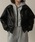 lawgy�i���E�W�[�j�́uhooded docking short blouson / �t�[�f�b�h�h�b�L���O�V���[�g�u���]���i�u���]���j�v�b�u���b�N