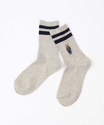 POLO RALPH LAUREN | POLO RALPH LAUREN オーガニックコットン混 Country Bear ラインソックス 03207238(ソックス/靴下)