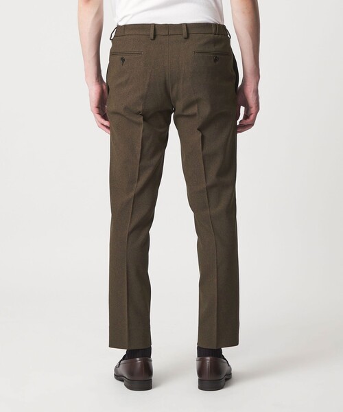A DAY IN THE LIFE UNITED ARROWS(アデイインザライフユナイテッドアローズ)の「バーズアイ ノープリーツ スラックス-セットアップ対応・マシンウォッシャブル-<A DAY IN THE LIFE>(スラックス・メンズ・ネイビー/ダークグレー/モカ・L/S/M/XL)」の9枚目の写真