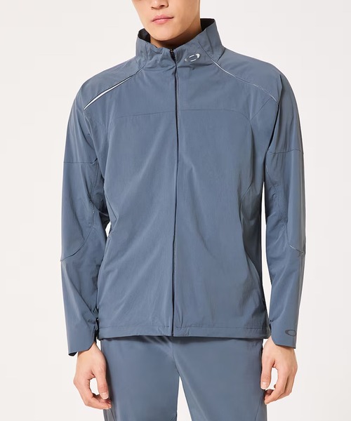 OAKLEY(オークリー)の「OAKLEY/オークリー トラックジャケット FUSION FLEX NEO JACKET 1.0 FOA408779(その他アウター・メンズ・グレー/ブラック・S/M/L)」の2枚目の写真