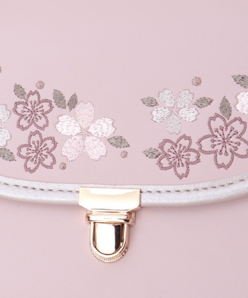 axes femme（アクシーズファム）の「桜刺繍配色デザインボストン（ボストンバッグ・レディース・ピンク/キナリ・FREE）」の18枚目の写真