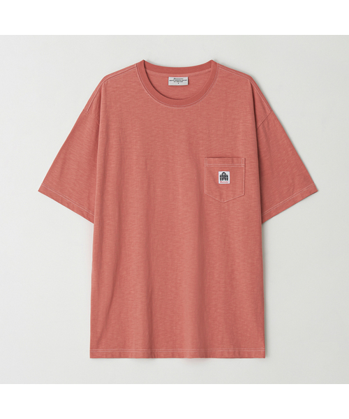 BOOVOOM（ブーブーム）の「[ビッグサイズ]BVMスタンプラベルポケットステッチTシャツ（Tシャツ/カットソー・メンズ・ベージュ系その他/レッド系その他/ブラック・XL/XXL/XXXL）」の3枚目の写真