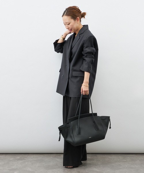 Deuxieme Classe(ドゥーズィエムクラス)の「【LOULOU DE SAISON/ルル デ セゾン】DONAU LDS TAILORED JACK(その他アウター・レディース・ブラック・FREE)」の10枚目の写真