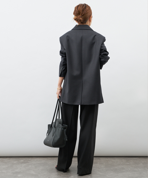 Deuxieme Classe(ドゥーズィエムクラス)の「【LOULOU DE SAISON/ルル デ セゾン】DONAU LDS TAILORED JACK(その他アウター・レディース・ブラック・FREE)」の11枚目の写真