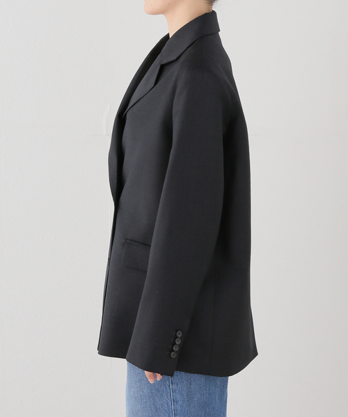 Deuxieme Classe(ドゥーズィエムクラス)の「【LOULOU DE SAISON/ルル デ セゾン】DONAU LDS TAILORED JACK(その他アウター・レディース・ブラック・FREE)」の13枚目の写真