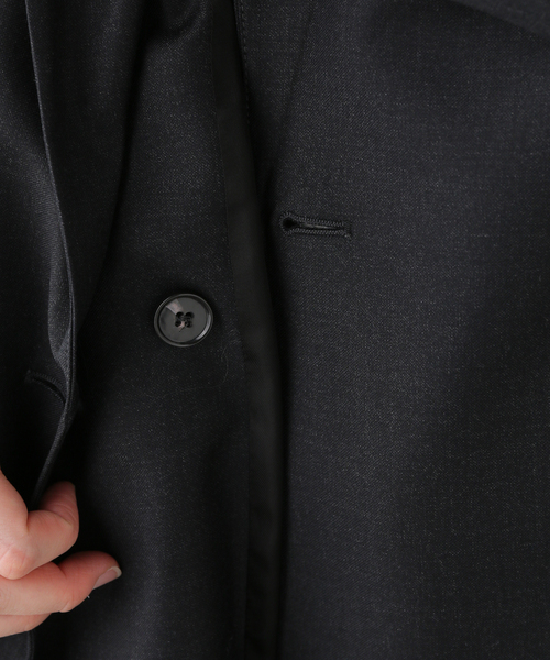 Deuxieme Classe(ドゥーズィエムクラス)の「【LOULOU DE SAISON/ルル デ セゾン】DONAU LDS TAILORED JACK(その他アウター・レディース・ブラック・FREE)」の17枚目の写真