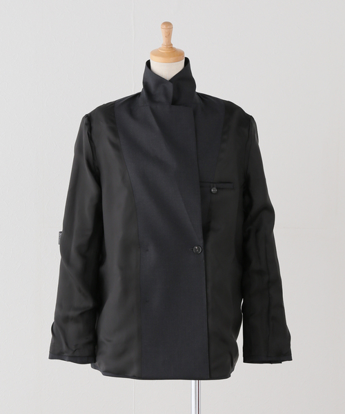 Deuxieme Classe(ドゥーズィエムクラス)の「【LOULOU DE SAISON/ルル デ セゾン】DONAU LDS TAILORED JACK(その他アウター・レディース・ブラック・FREE)」の18枚目の写真