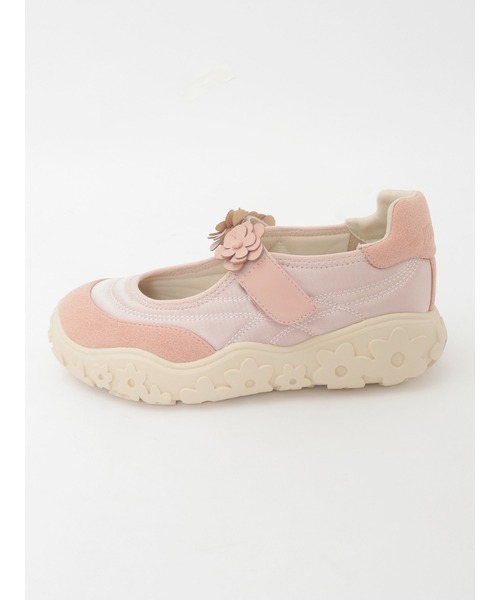 PINK HOUSE（ピンクハウス）の「フラワーモチーフ付きベルクロスニーカー（スニーカー・レディース・ブルーグレー/ブラック/ピンク/シャンパン・LARGE/MEDIUM/SMALL）」の17枚目の写真