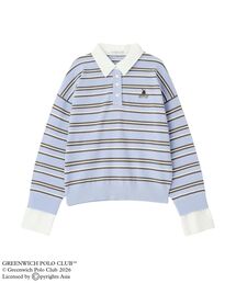 GREENWICH POLO CLUB(TM) 布帛ドッキングポロニットプルオーバー