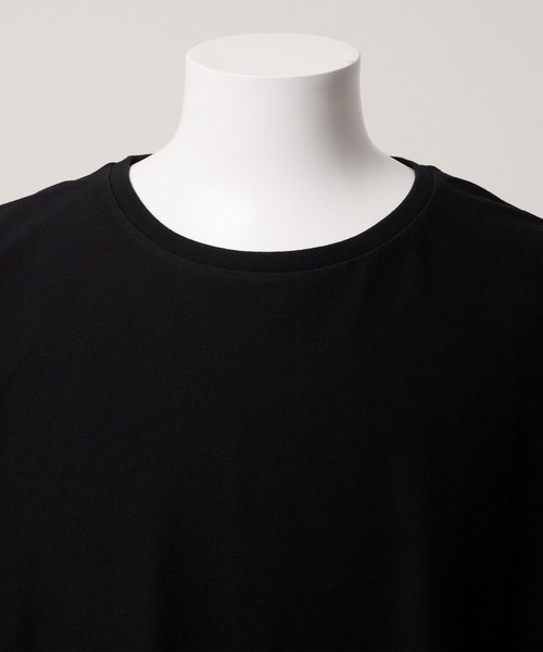 Parts Lab.（パーツラボ）の「【Parts Lab.】Soft-Touch Relaxed Crewneck T-Shirt / ソフトタッチリラックスクルーネックTシャツ（接触冷感）（Tシャツ/カットソー・メンズ・ホワイト/ブラック/ブラウン・S/L/M）」の5枚目の写真