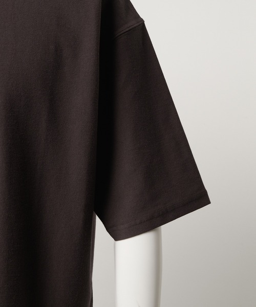 Parts Lab.（パーツラボ）の「【Parts Lab.】Soft-Touch Relaxed Crewneck T-Shirt / ソフトタッチリラックスクルーネックTシャツ（接触冷感）（Tシャツ/カットソー・メンズ・ホワイト/ブラック/ブラウン・S/L/M）」の12枚目の写真