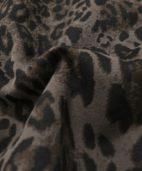 ARULE（アルール）の「『ARULE/アルール』ヒョウ柄ジップアップパーカー【Y】【CN】（パーカー・メンズ・ブラック・M/L）」の15枚目の写真