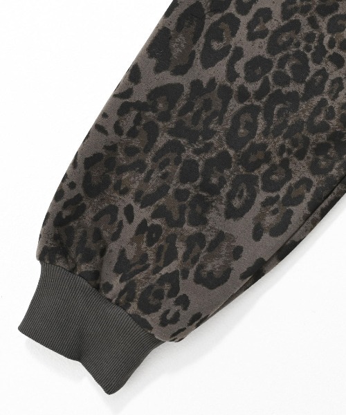 ARULE（アルール）の「『ARULE/アルール』ヒョウ柄ジップアップパーカー【Y】【CN】（パーカー・メンズ・ブラック・M/L）」の12枚目の写真