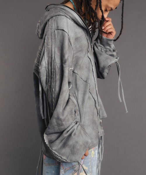 FR(13)NDS(フレンズ)の「FR(13)NDS /フレンズ/Dirty Hoodie(パーカー・メンズ・ホワイト/ブラック・L/XL/M)」の16枚目の写真