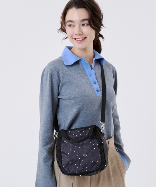 LeSportsac(レスポートサック)の「SMALL JENNI ブリスドッツ(ショルダーバッグ・レディース・ブラック・FREE)」の1枚目の写真