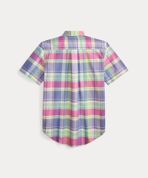 POLO RALPH LAUREN CHILDRENSWEAR(ポロ ラルフ ローレン チルドレンズウェア)の「チェック コットン オックスフォード シャツ(シャツ/ブラウス・キッズ・マルチ・L/XL/M/S)」の4枚目の写真