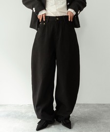 on:nue | 【on:nue】[着用動画あり！] 綿ツイルバルーンシルエットワイドパンツ /2026 SS COLLECTION(その他パンツ)