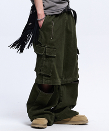 RSSC（アールエスエスシー）の「CONVERTIBLE CARPENTER PANTS - KHAKI（その他パンツ）」