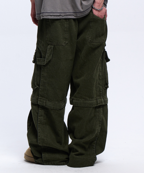 RSSC(アールエスエスシー)の「CONVERTIBLE CARPENTER PANTS - KHAKI(その他パンツ・レディース・その他・1/2)」の3枚目の写真