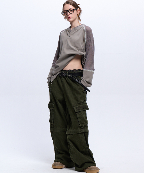 RSSC(アールエスエスシー)の「CONVERTIBLE CARPENTER PANTS - KHAKI(その他パンツ・レディース・その他・1/2)」の8枚目の写真