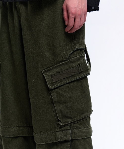 RSSC(アールエスエスシー)の「CONVERTIBLE CARPENTER PANTS - KHAKI(その他パンツ・レディース・その他・1/2)」の10枚目の写真