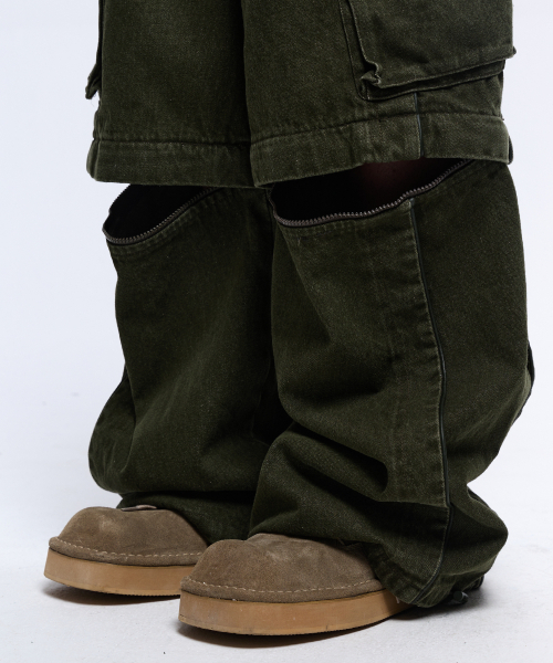 RSSC(アールエスエスシー)の「CONVERTIBLE CARPENTER PANTS - KHAKI(その他パンツ・レディース・その他・1/2)」の12枚目の写真