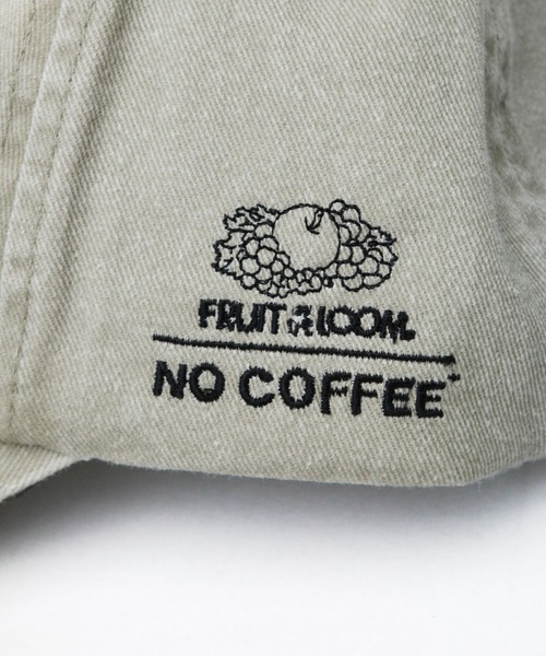 FRUIT OF THE LOOM(フルーツオブザルーム)の「●FRUIT OF THE LOOM x NO COFFEE●Baseball Low Cap Pigment(キャップ・メンズ・チャコールグレー/ブラック・FREE)」の19枚目の写真